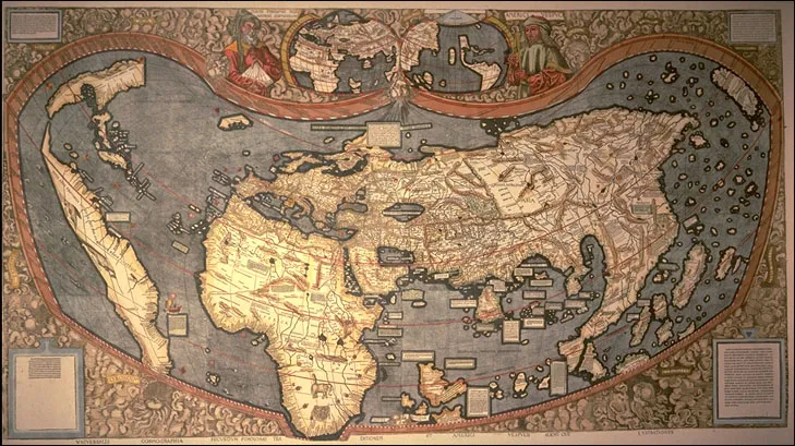 Mapa Waldseemuller