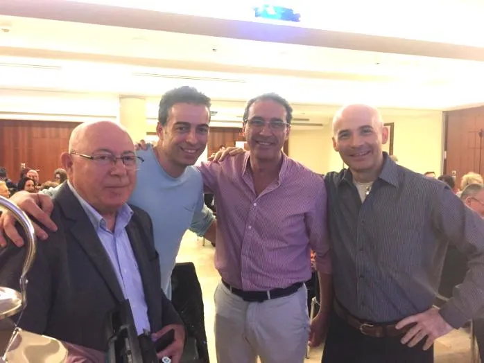 Junto a Marco Luzzatto
