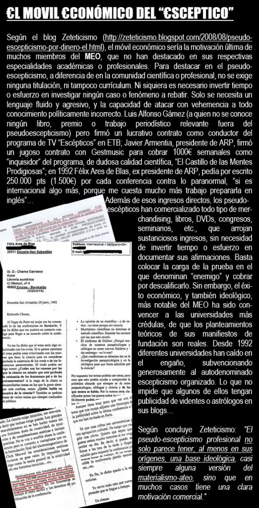 escepticos dinero