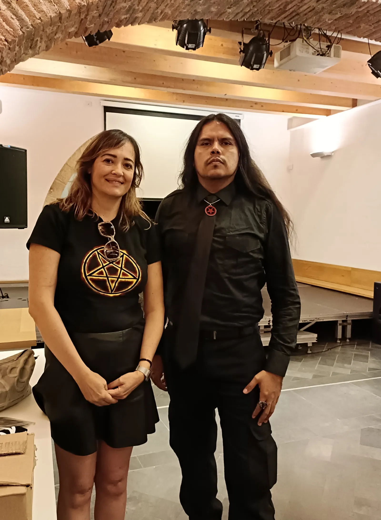 con Paul nuñez