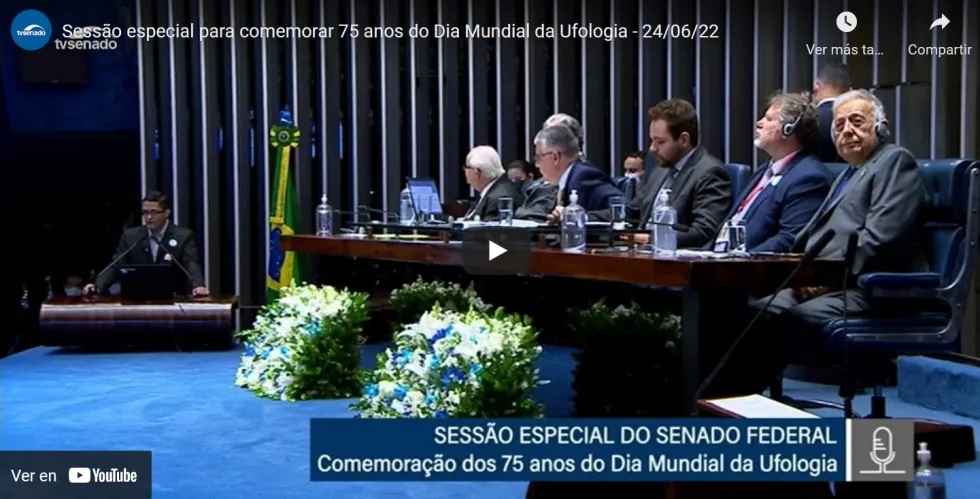 Sessão especial para comemorar 75 anos do Dia Mundial da Ufologia